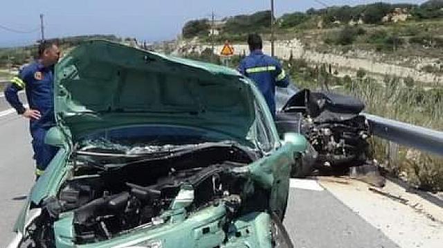 Σοβαρό τροχαίο με τέσσερις τραυματίες