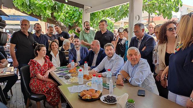 Στο Ρέθυμνο ο Νίκος Ανδρουλάκης