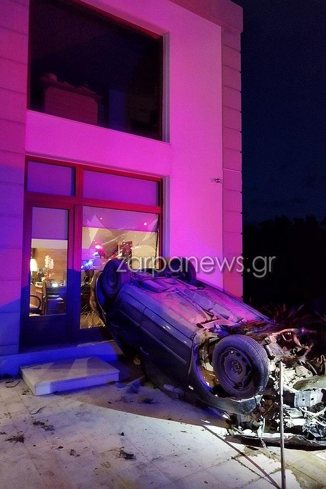 τροχαίο χανιά