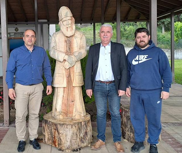 αγιος παισιος ξυλογλυπτο