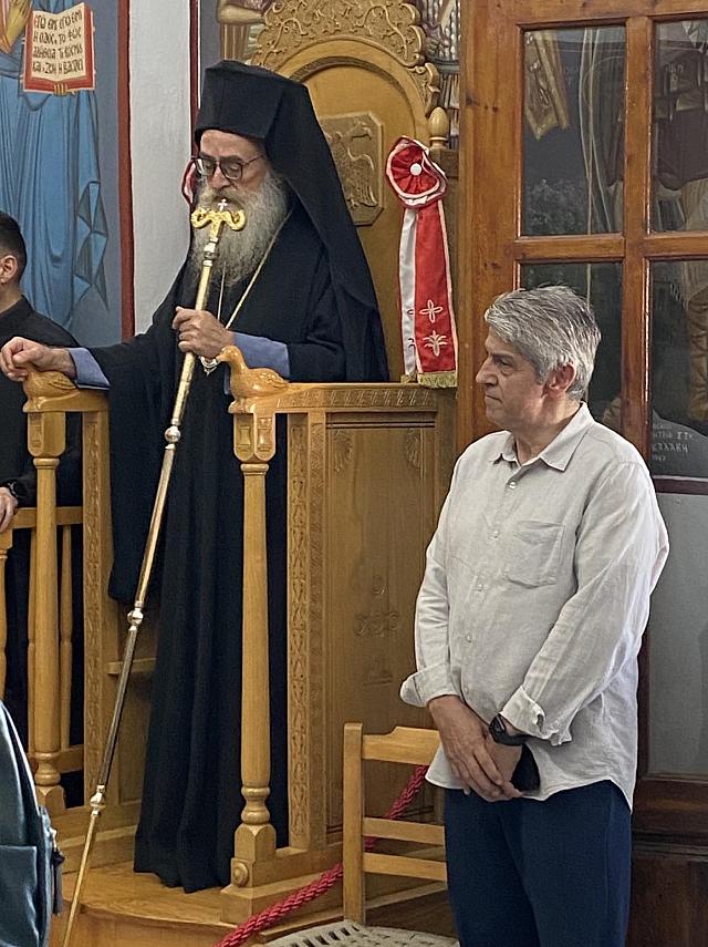 Στη Νίβρυτο για τον εορτασμό του Αγίου Μεθοδίου ο Αθανάσιος Παπανικολάου