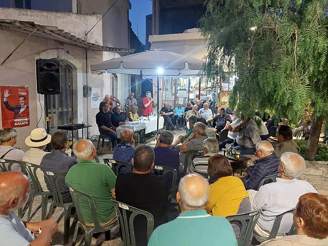 Εξορμήσεις στελεχών του ΣΥΡΙΖΑ - Προοδευτική Συμμαχία στο νομό Ηρακλείου