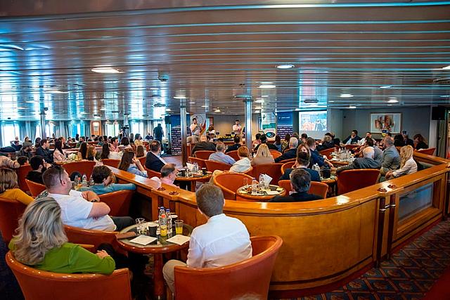 Ο Πρόεδρος του Ελληνικού Οργανισμού Εκπαιδευτικής Ρομποτικής H.E.R.O. κος Βελιδάκης Μανώλης, κατά τον σύντομο απολογισμό της 1ης Ολυμπιάδας Αθλητικής Ρομποτικής