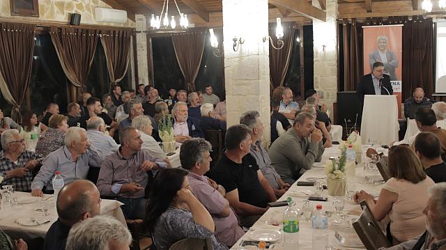Εντυπωσιακή εκδήλωση από τον υποψήφιο δήμαρχο Θανάση Παπανικολάου