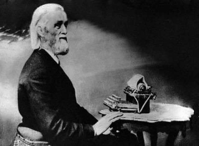 Ο Κρίστοφερ Σολς (εφευρέτης της γραφομηχανής)