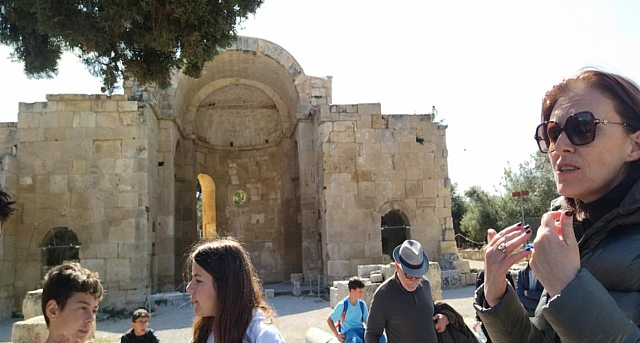 Το 6ο Γυμνάσιο ευχαριστεί τους αρχαιολόγους για την ξενάγηση στη Γόρτυνα