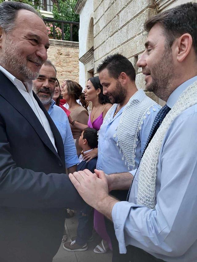 Τα είπαν σε εγκάρδιο κλίμα Ανδρουλάκης - Κουράκης