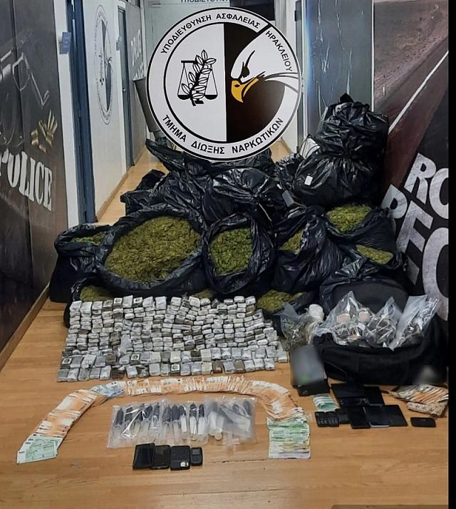 Έφοδος σε ναρκω-βίλα στην Αττική από αστυνομικούς του Ηρακλείου
