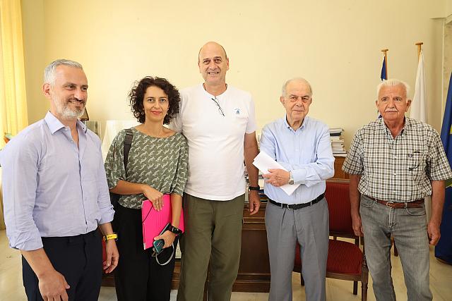 Υπογραφή σύμβασης για το τρίτο τμήμα του Πάρκου Ερυθραίας