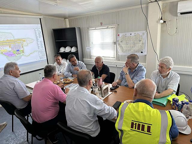 Μάξιμος Σενετάκης: Εντός χρονοδιαγράμματος τα έργα στο νέο αεροδρόμιο