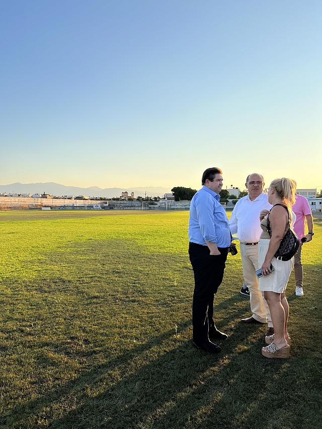 Ο αθλητισμός προτεραιότητα για τον Μιχάλη Καραμαλάκη