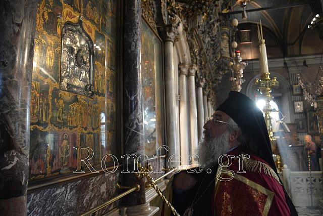 Ο Αρχιεπίσκοπος Κρήτης στην Τήνο