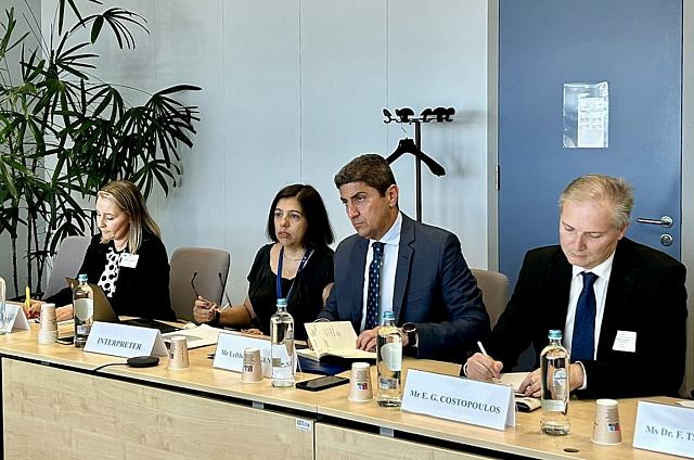 Συνάντηση Λευτέρη Αυγενάκη με τον Ευρωπαίο Επίτροπο Γεωργίας