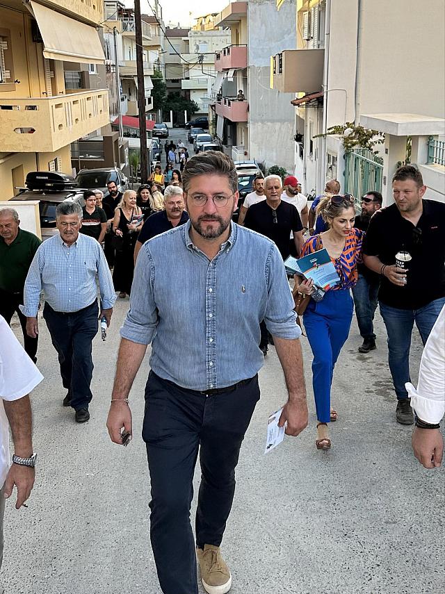 Μια αγκαλιά το Τσαλικάκι για το Δήμαρχο Μενέλαο Μποκέα