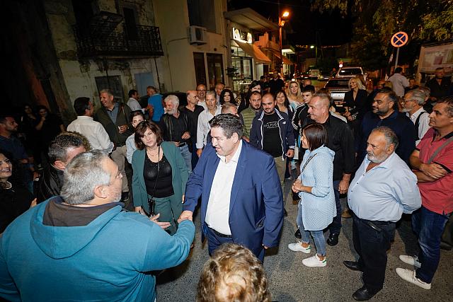 Η ενδοχώρα του Ηρακλείου στηρίζει Μιχάλη Καραμαλάκη