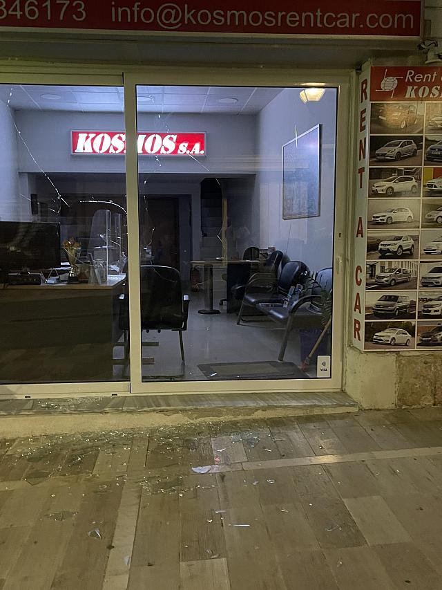 Καταστροφές στο κέντρο του Ηρακλείου