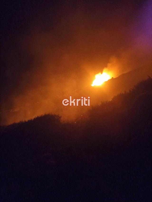 Φωτιά στην Βασιλική