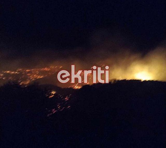 Φωτιά στην Βασιλική