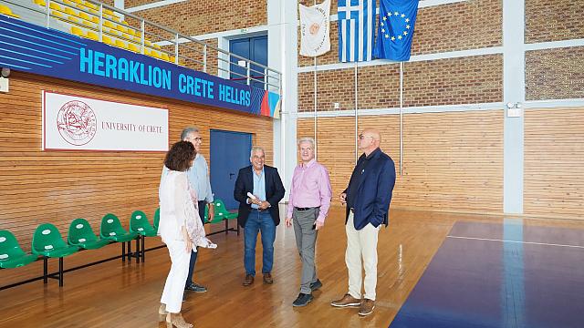 Στο Πανεπιστήμιο Κρήτης και το Ίδρυμα Τεχνολογίας και Έρευνας ο Αλέξης Καλοκαιρινός