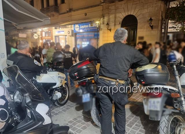 καυγάς στα Χανιά