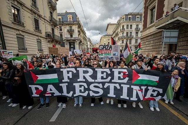 διαδήλωση - παλαιστίνη