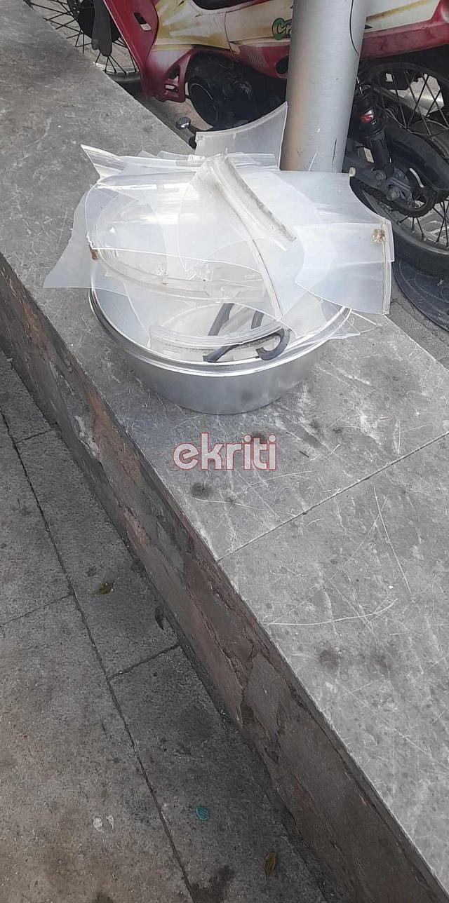 βανδαλισμοί παναγίτσα