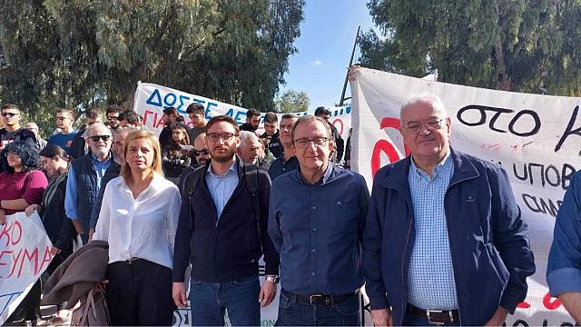 πασοκ ηρακλειο συλαλλητηριο υγεια