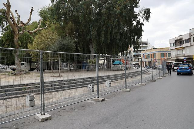 έργα στην Πλατεία Ελευθερίας