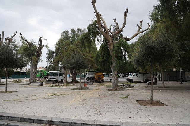 έργα στην Πλατεία Ελευθερίας
