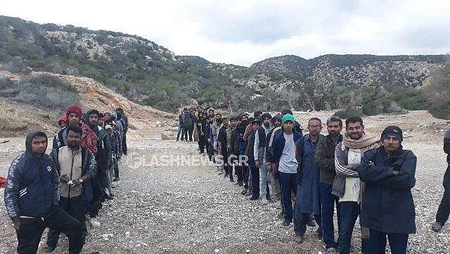 γαυδος - μεταναστες