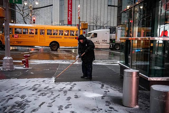 Νέα Υόρκη - κακοκαιρία 