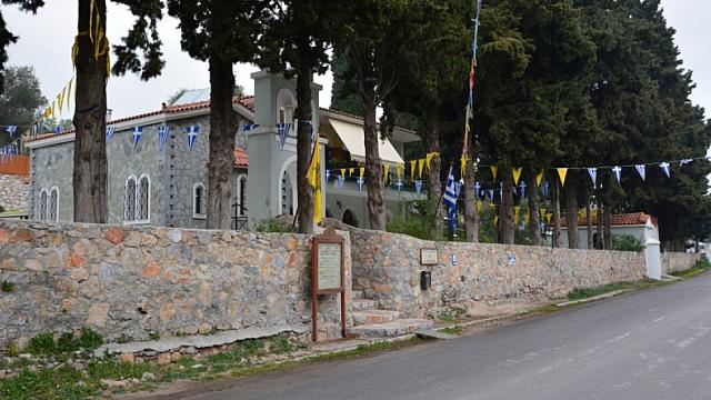 ναός αγιας θωμαιδος - λέσβος