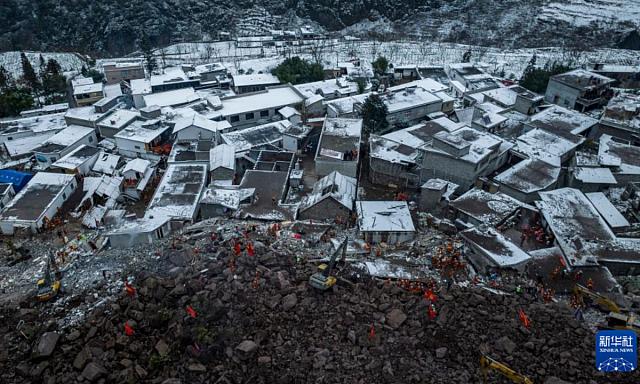 Κίνα - κατολίσθηση 