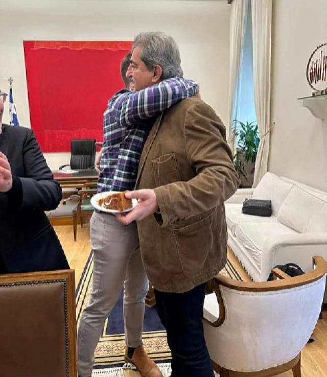 Κασελλάκης Πολάκης βασιλόπιτα