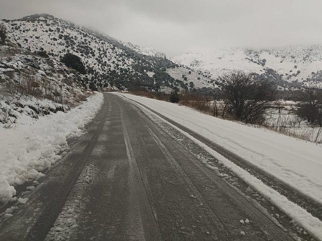 οροπέδιο χιόνι