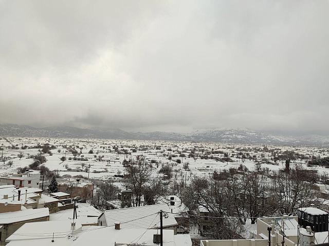 οροπέδιο χιόνι