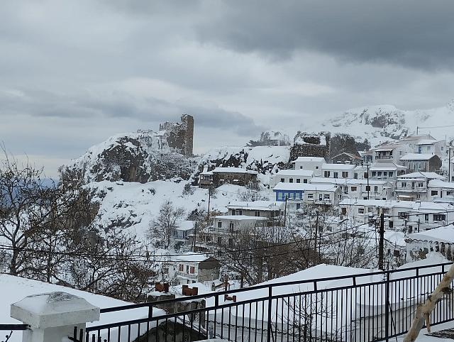 Σαμοθράκη χιόνια 2