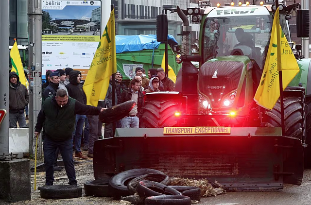αγροτες βρυξελες