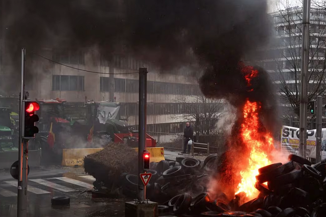 αγροτες βρυξελες