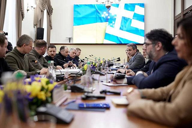 Ζελένσκι - Μητσοτάκης