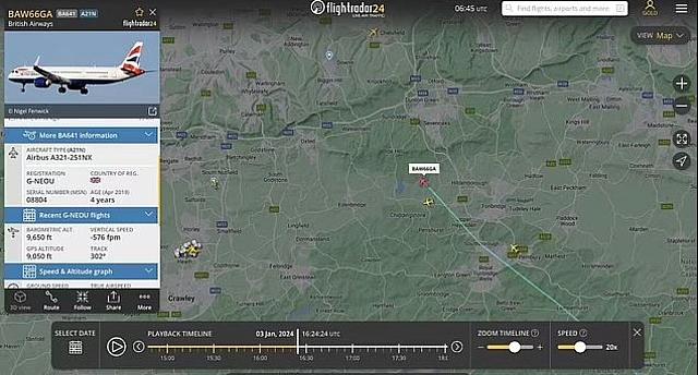 British Airways drone