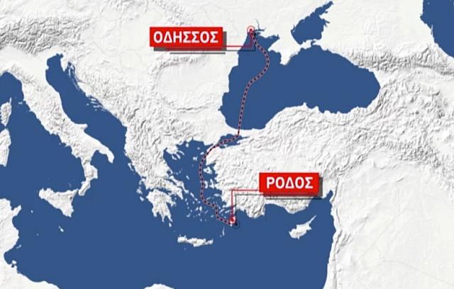 διαδρομή της νάρκης