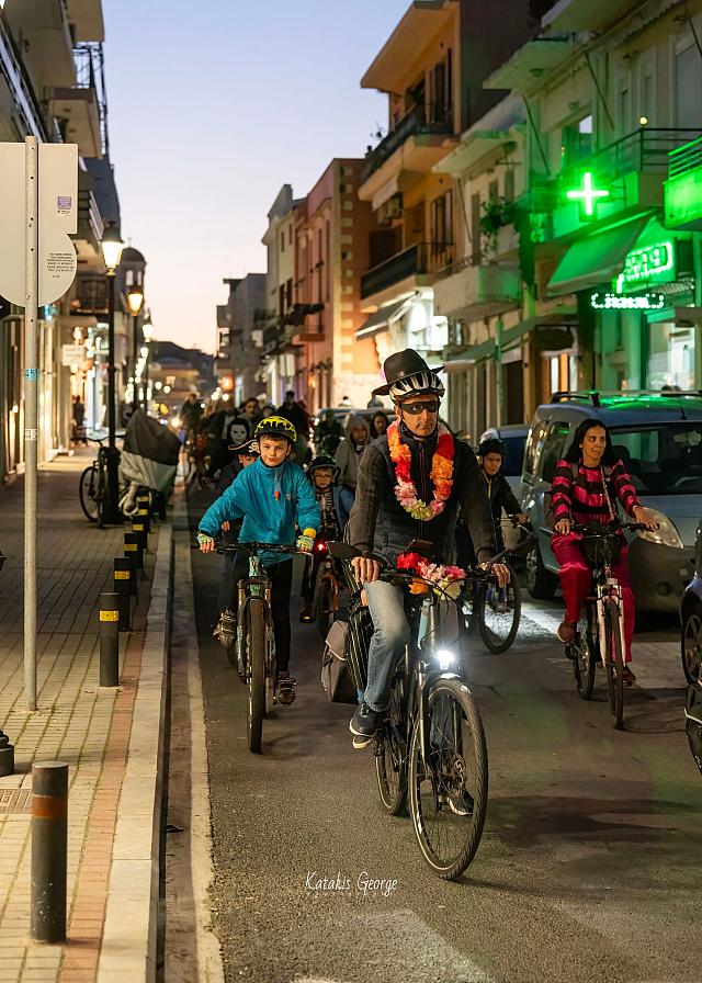 ποδηλατοβόλτα ρεθεμνιώτικο καρναβάλι