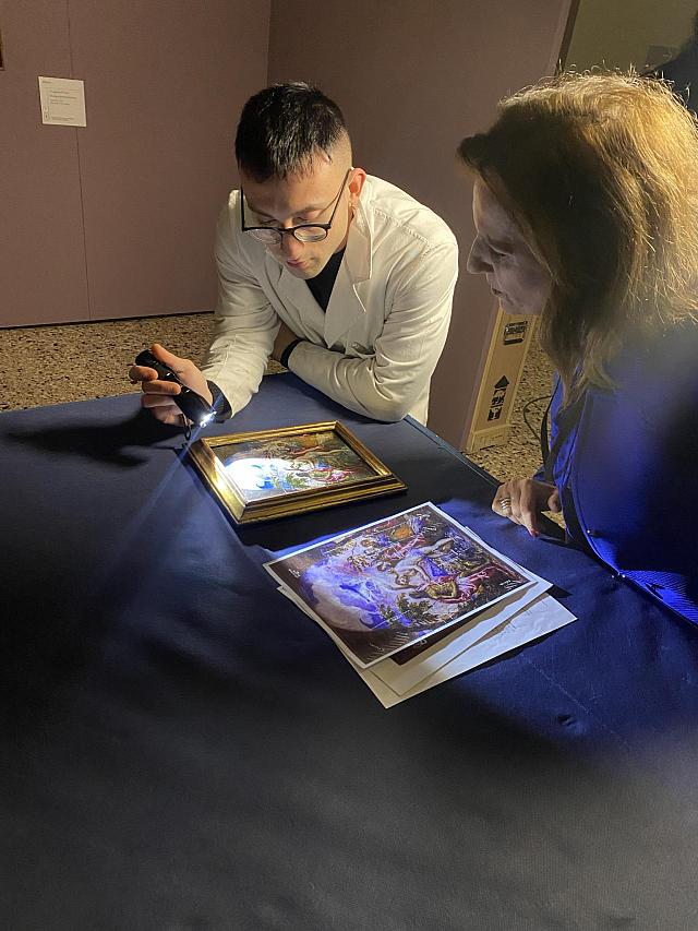 το έργο του Δομήνικου Θεοτοκόπουλου «Η βάπτιση του Χριστού»