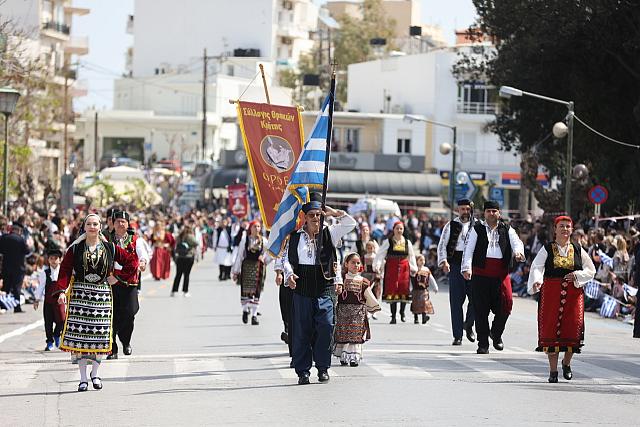 ΗΡΑΚΛΕΙΟ ΠΑΡΕΛΑΣΗ 25 ΜΑΡΤΙΟΥ