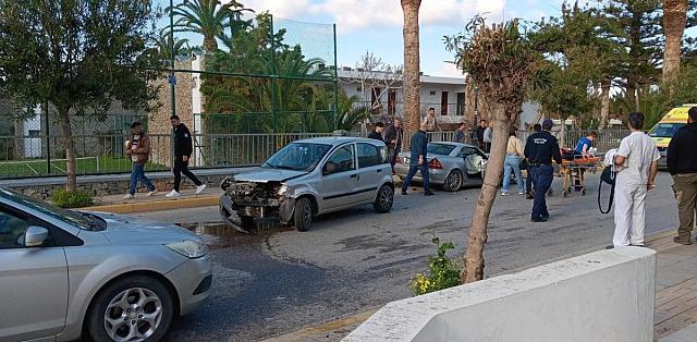 τροχαιο στην Αμμουδάρα