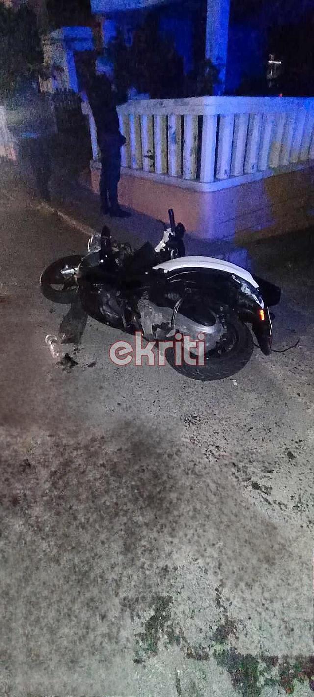 Τροχαιο με μηχανακι