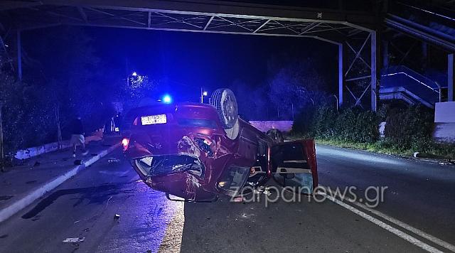 Τροχαίο στα Χανιά