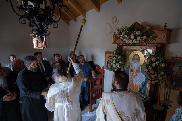 εγκαινια ναου ευμενιου κουδουμας