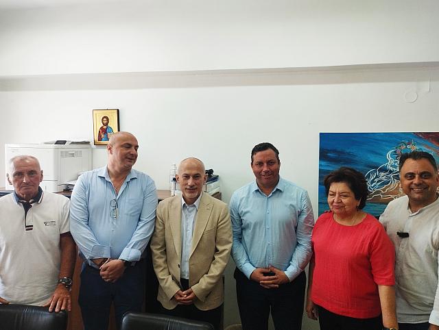 Συνάντηση Δημάρχου Αγίου Νικολάου με τον πρόξενο της Γεωργίας